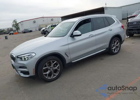2020 BMW X3 Sdrive30I из США, поврежденный, VIN 5UXTY3C06LLU70182